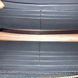 COACH メンズ ラウンドジッパー 長財布の画像