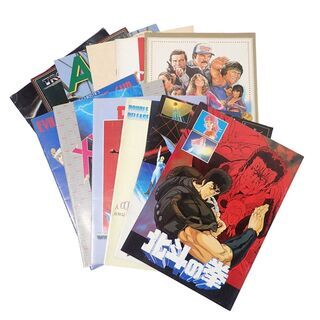 CA863 映画パンフレット 11冊まとめ 北斗の拳 トロン ET等