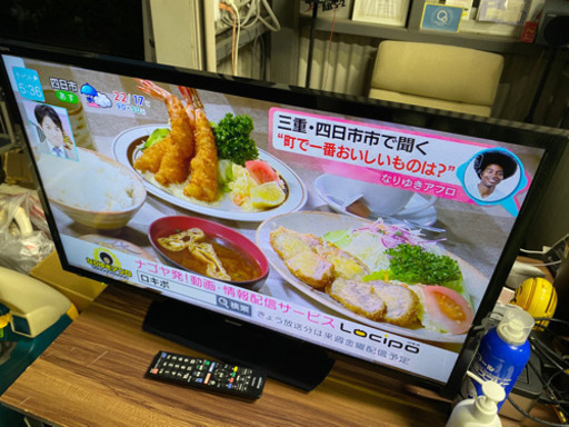 お薦め品‼️外付HDD録画対応 シャープ液晶テレビ32インチ 2016年