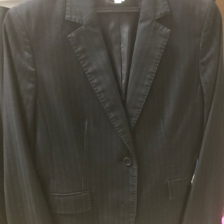 値下げクリーニング済み　ストライプスーツ　3点の画像