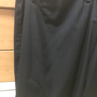 値下げクリーニング済み　ストライプスーツ　3点の画像
