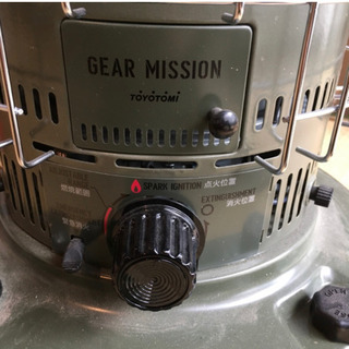 トヨトミ 石油ストーブ ギアミッション TOYOTOMI GEAR MISSION KS-GE67
