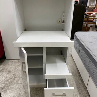 キッチンボード_レンジ台 山善（YAMAZEN） レンジ台 ゴミ箱 収納 レンジボード 幅85 奥行41.5 高