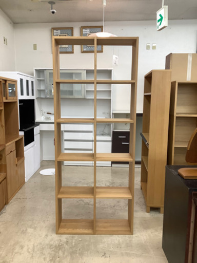 無印良品　スタッキングシェルフ　2x5列　ナチュラル