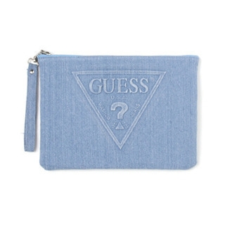 GUESS デニム クラッチバッグ