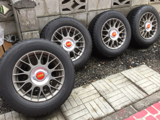 スタドレスタイヤ、BBSホイール付き