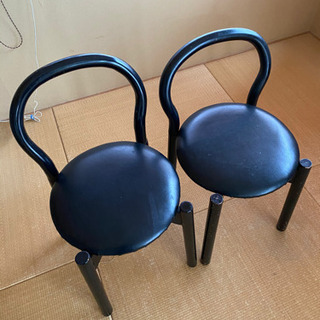 中古、無料　椅子2脚
