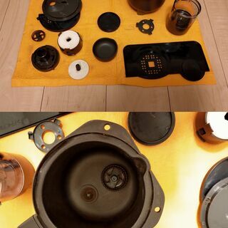 【お譲り先決定しました】SHARP シャープ ヘルシオ お茶PRESSO プレッソ TE-GS10A-B 2014年製 元箱説明書付の画像