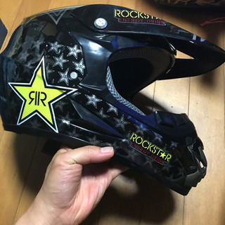 オフロード　ヘルメット　ロックスター の画像