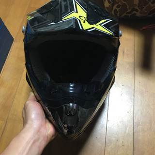 オフロード　ヘルメット　ロックスター の画像