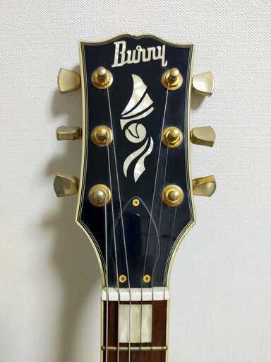 【全国ＯＫ】BURNY　RLC-55ブラックビューティ　レスポールカスタム　黒