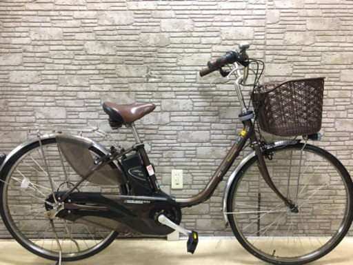 東京23区配達無料　新基準 Panasonic パナソニック ビビEX　8Ah リチウム 電動自転車☆26インチ☆パナ☆中古☆アシスト