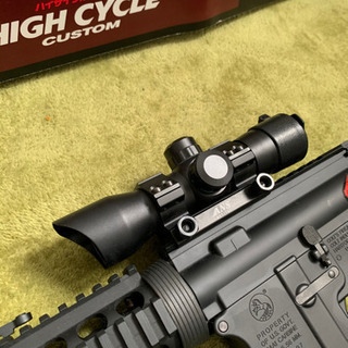 【値下げします】東京マルイ M4 CRW ハイサイクルカスタム 電動エアーガンの画像