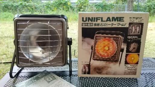 【受付停止中】ワームⅡ　１０時間ガスストーブ　キャンプ　ユニフレーム
