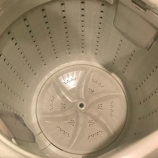 東芝一人暮らし用洗濯機差し上げますの画像