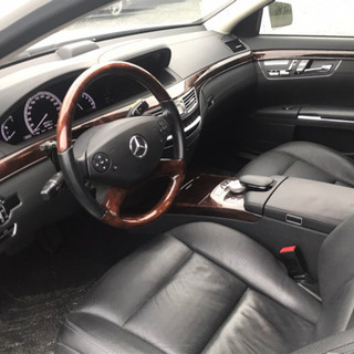 車検長いベンツ S550ロングの画像