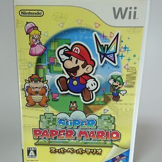 値下げ Wiiソフト【スーパーペーパーマリオ】動作確認済