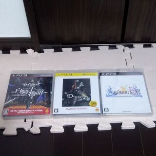 ps3本体とソフト6本の画像