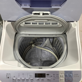 安心の6ヶ月保証付!! 【シャープ 16年製】 全自動洗濯機