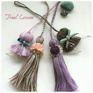 ◇体験レッスン◇タッセル◇手芸が苦手でも大丈夫!の画像