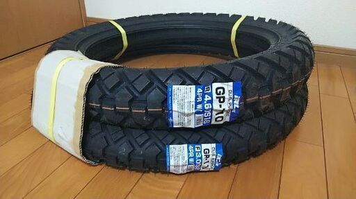 IRC オフロードバイク用新品タイヤ前後