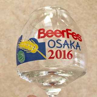 Beer Fes OSAKA 2016 ビールグラスの画像