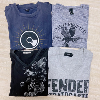 メンズTシャツ　4枚セット　無料！《受け渡し予定者決定！！》