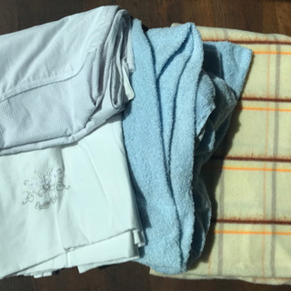 新品敷毛布、シーツ、カバー