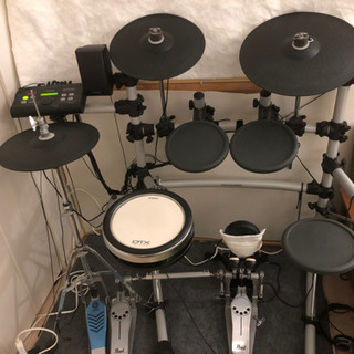 中古　電子ドラム YAMAHA DTX550K (※動作不良)