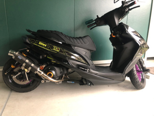 シグナス4型　カスタム　ロンホイ