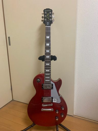 追記有　エピフォン　エレキギター　ロイヤルレッド　epiphone