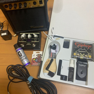 追記有　エピフォン　エレキギター　ロイヤルレッド　epiphoneの画像