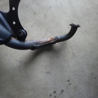 ライブディオZX 蜂の巣マフラーの画像