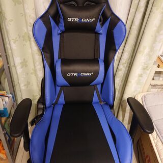 GTRACING ゲーミングチェア 肘掛け付き 高さ調整機能 P...