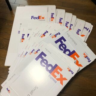 Fedexのダンボール かっこいい インテリアにも