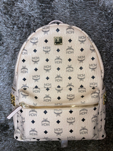 MCMリュック/largeサイズ/サイドスタッツ※値下げしました