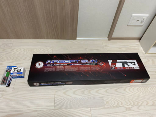 (取引完了)電動エアガン　ほぼ新品　G&G CM16 SRL