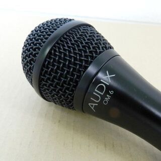 AUDIX ダイナミックマイク ハイパーカーディオイド ボーカル用 OM6☆ PayPay(ペイペイ)決済可能 ☆ 札幌市 北区 屯田 の画像