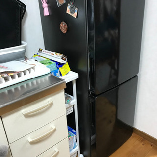 [2017年製美品] Haier 冷蔵庫の画像