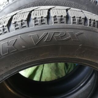 155/65r14 ブリジストン VRX スタッドレス ムーブ 軽自動車 北海道 タイヤ 4本 の画像