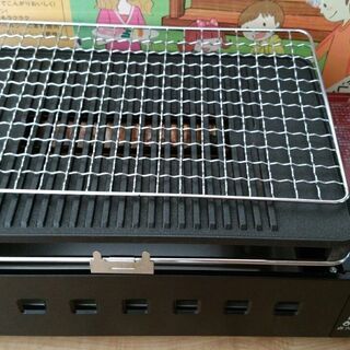 グリルデュオ焼肉・焼き鳥2wayカセットグリル・焼肉プレートの画像