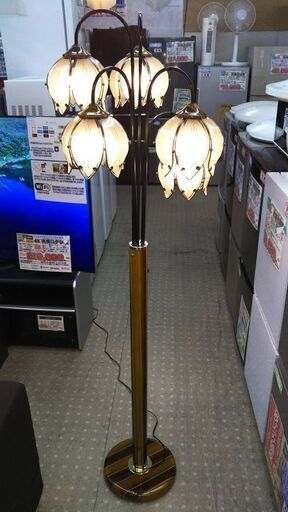 6　5灯スタンドライト　フロアーランプ 間接照明