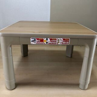 こたつ 60cm正方形 折りたたみ 一人用 山善 2019年製 