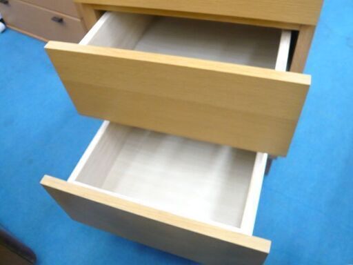 札幌 美品【無印良品 オーク材使用】4段チェスト 幅40cm MUJI 木製 タンス 箪笥 たんす 収納 引き出し 家具 良品計画 本