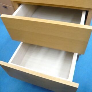 専用　Aさま　無印良品　廃盤 小引き出し 4段 オーク材 美品 札幌 美品【無印良品 オーク材使用】4段チェスト 幅40cm MUJI 木製