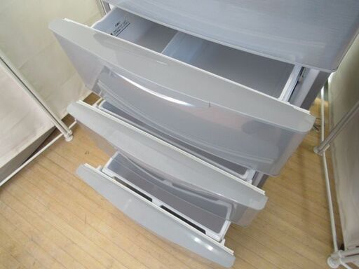 JKN1637/冷蔵庫/4ドア/右開き/シルバー/ファミリー/家族/2～4人用/アクア/AQUA/AQR-361C/中古品/