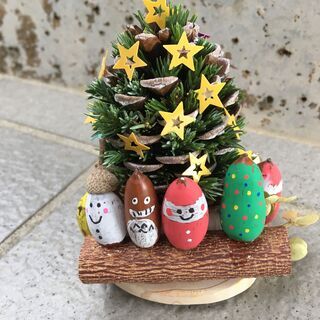 クリスマスツリー作り