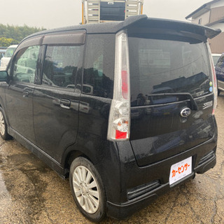 車検令和4年10月 ステラカスタムR タイベル交換済み 純正アルミ CVT スマートキー 車検2年付き 支払総額9.8万円★★の画像