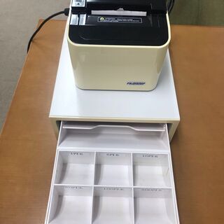 シンプルレジスターとレシート印刷機　中古　激安　複数ありの画像