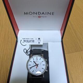 MONDAINE エヴォ クロノグラフ  メンズ 美品